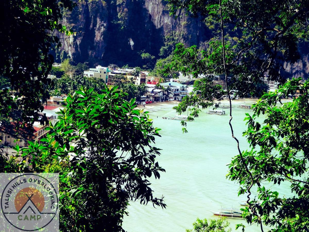 Camp Talusi Hilltop Overlooking El Nido Eksteriør billede